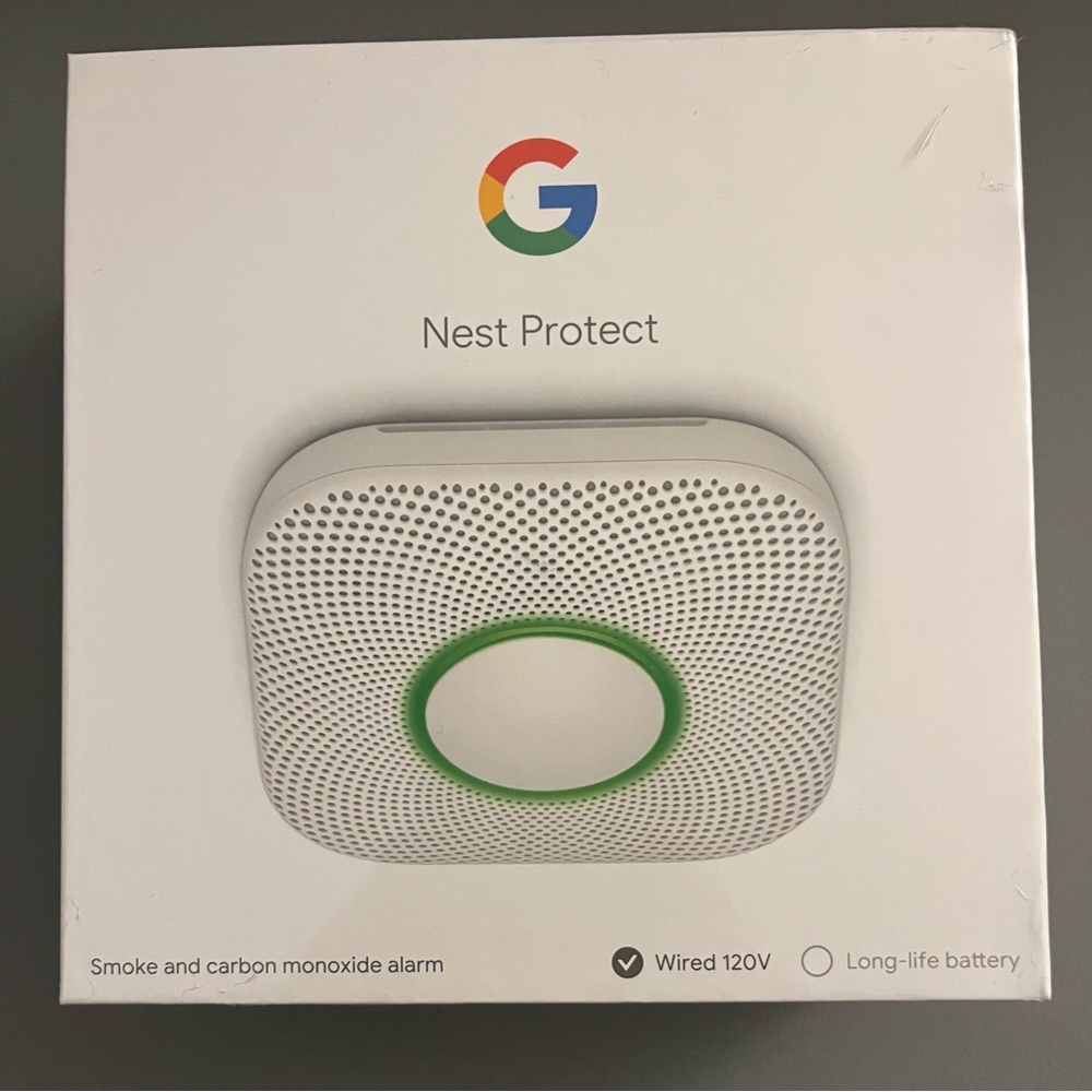 Set of 5 Google Nest Protect (hardwired)